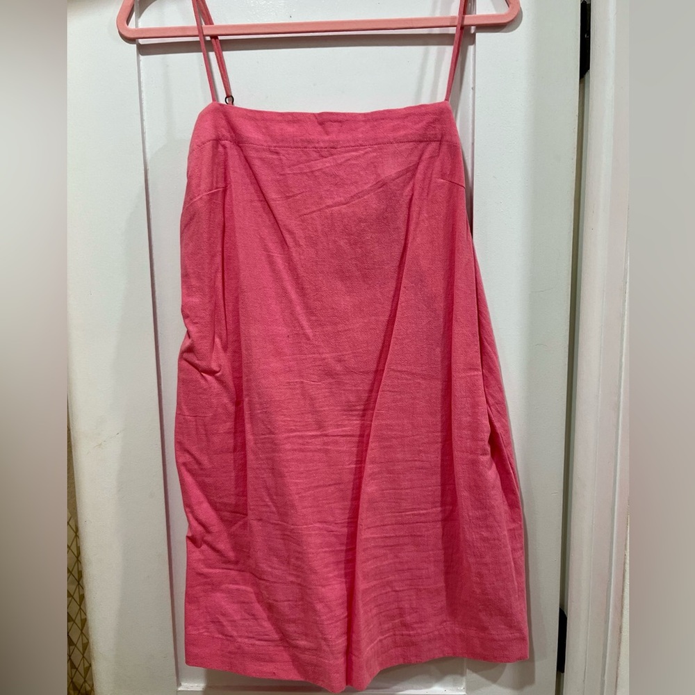 Linen Mini Dress